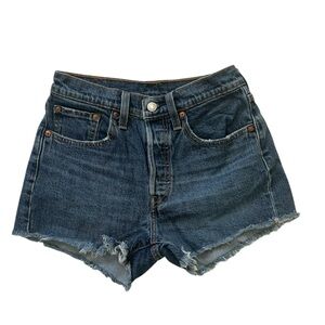 Levi's Dark Blue Women's Jean Shorts